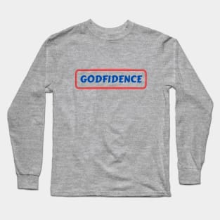 Godfidence - Christian Long Sleeve T-Shirt